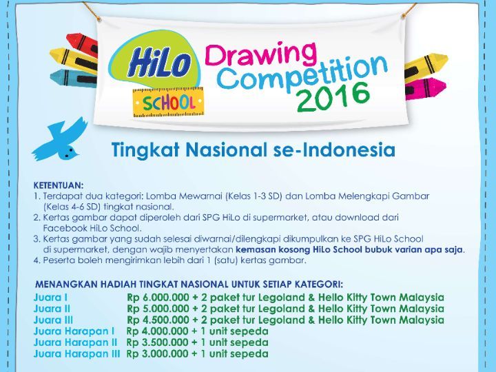 Detail HiLo School Drawing Competition 2016