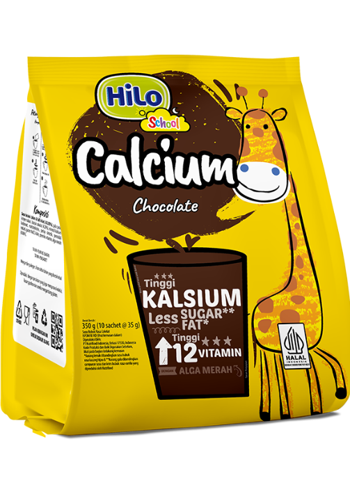 Detail HiLo School Susu Cokelat