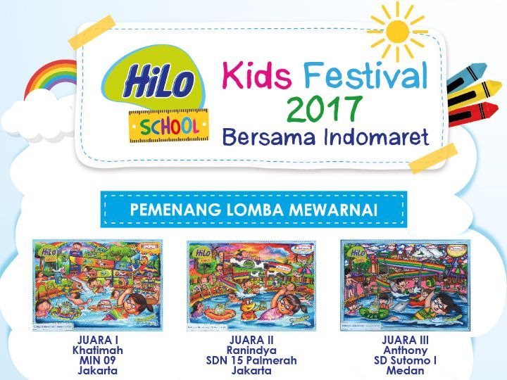 Detail Pemenang Festival 2017 bersama Indomaret