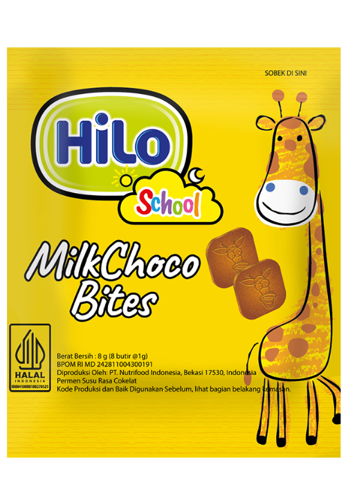 Detail HiLo School Milk Choco Bites