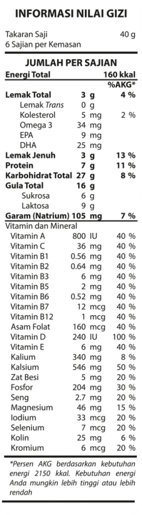 Nutrisi HiLo School Vanilla