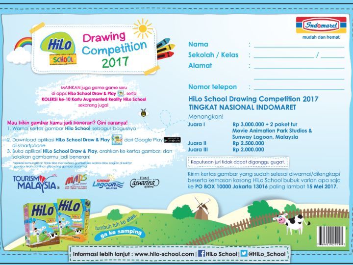 Detail Drawing Competition 2017 Indomaret