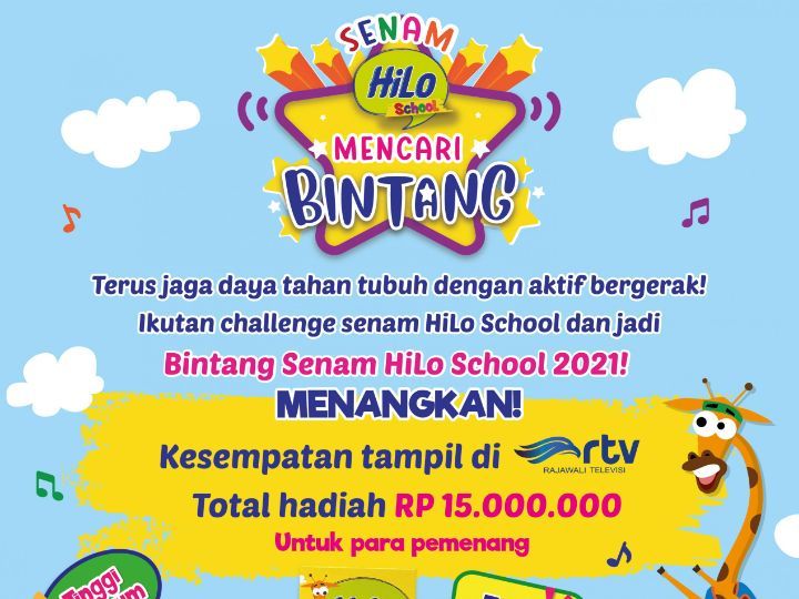 Detail Bintang Senam HiLo School 2020