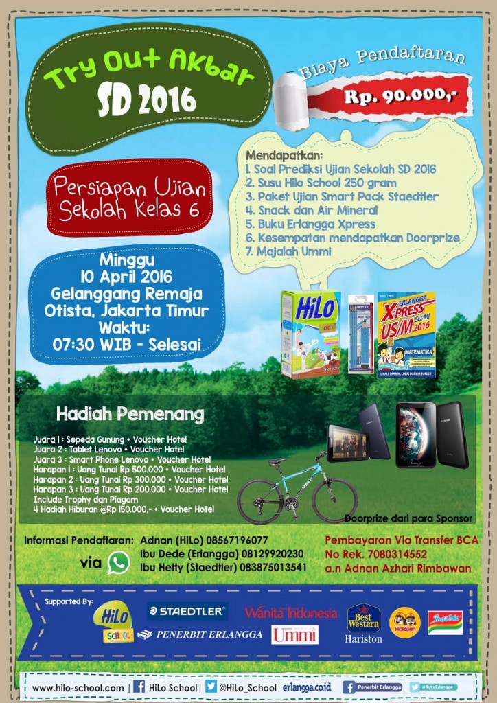 Try Out Akbar SD 2016 HiLo School